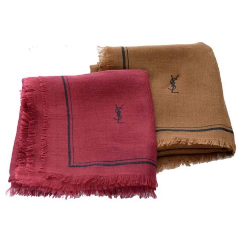 ysl scarf nordstrom|yves Saint Laurent cashmere scarf.